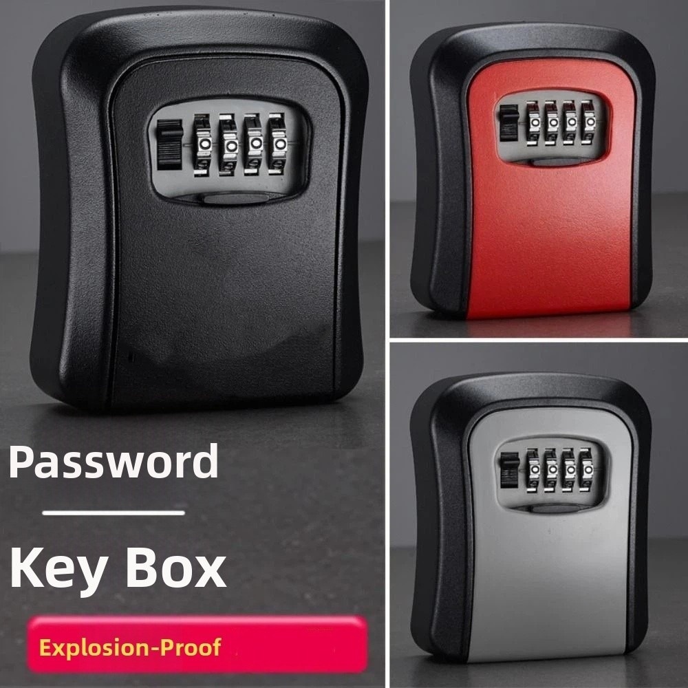 Lockbox Key Secure - กล่องเก็บกุญแจแบบติดผนัง ปลอดภัย มีรหัสผ่าน แข็งแรง ทนทาน ป้องกันการโจรกรรม