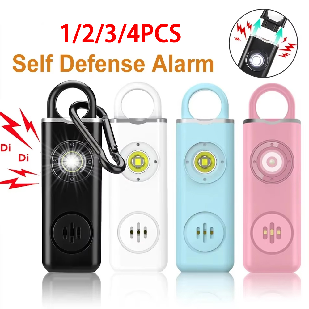 Personal Alarm Keychain - 130dB Self Defense ALARM พกพา Scream