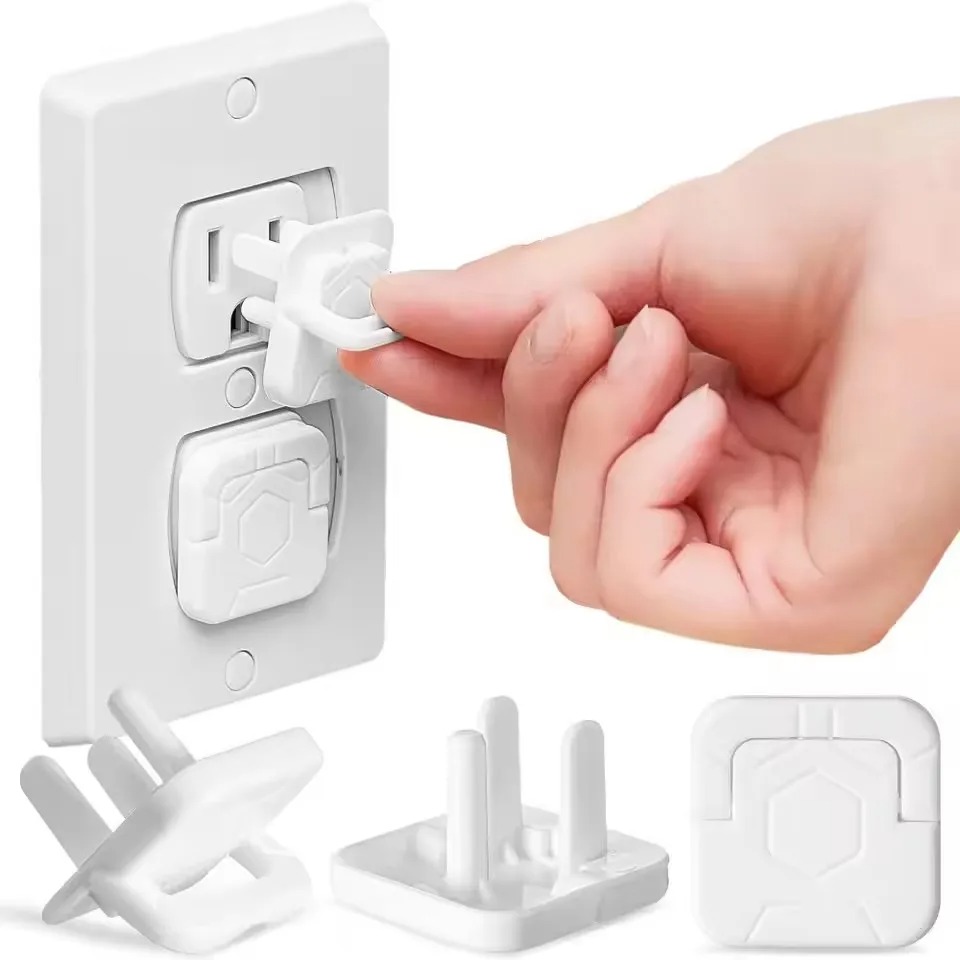 Outlet Cover Baby - 1/3/5/10/20 ชิ้น ฝาครอบเต้ารับไฟฟ้าเพื่อความปลอดภัยสำหรับเด็ก ปลั๊กป้องกันเด็ก ฝาครอบเต้ารับไฟฟ้า ใช้ซ้ำได้