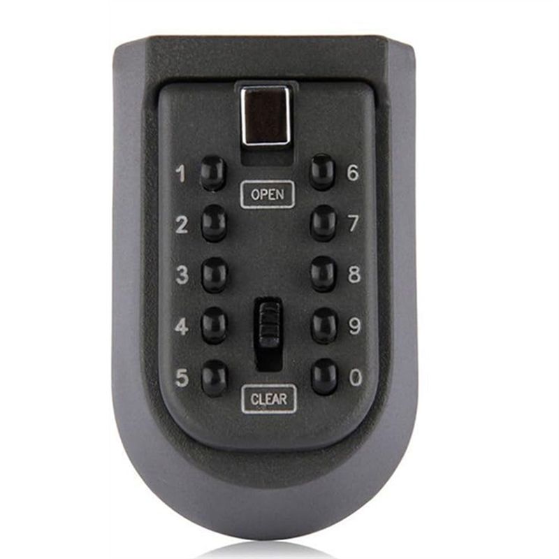 Lockbox Key Secure - กล่องล็อคกุญแจแบบติดผนังพร้อมปุ่มกด สำหรับเก็บกุญแจเพื่อความปลอดภัยทั้งภายในและภายนอกอาคาร