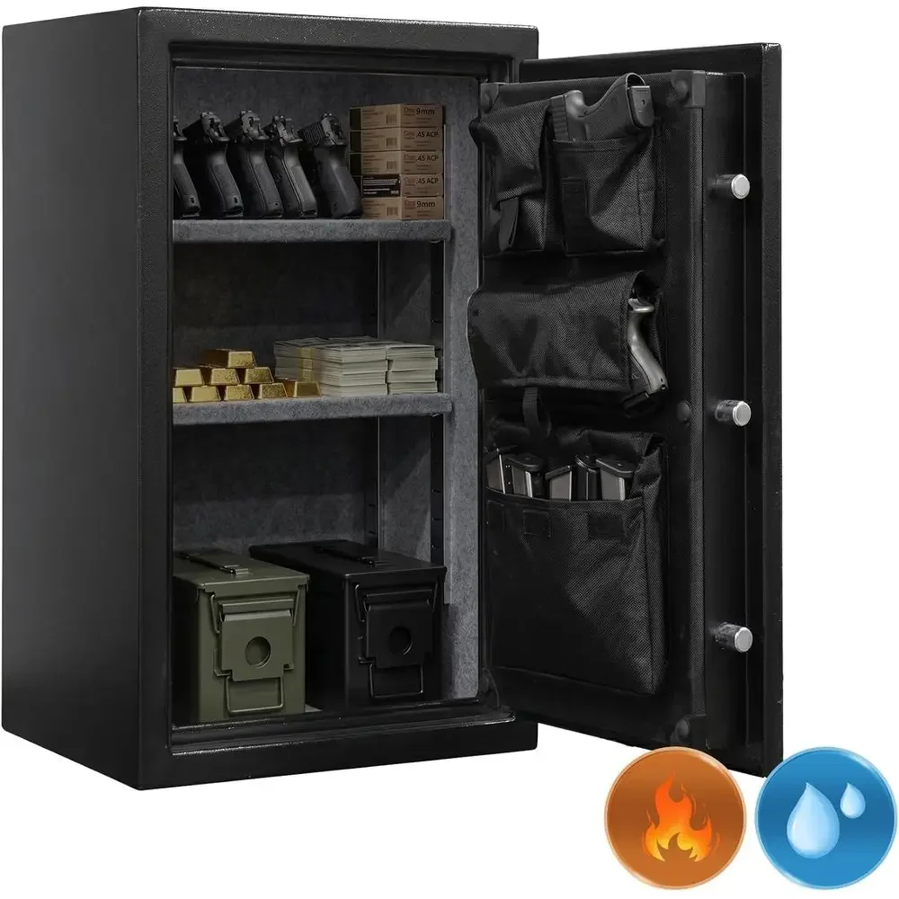 1400 ° ตู้เซฟปืนกันไฟพร้อมระบบ - Fire Safe Document บทวิจารณ์และราคา