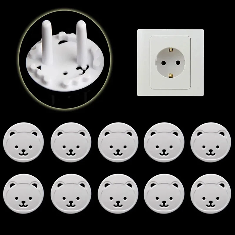 10 ชิ้น EU Power Socket ป้องกั - Outlet Cover Baby บทวิจารณ์และราคา