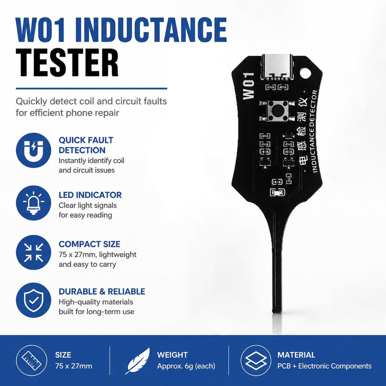 เครื่องทดสอบความเหนี่ยวนำแบบ T - Co Detector Plug บทวิจารณ์และราคา
