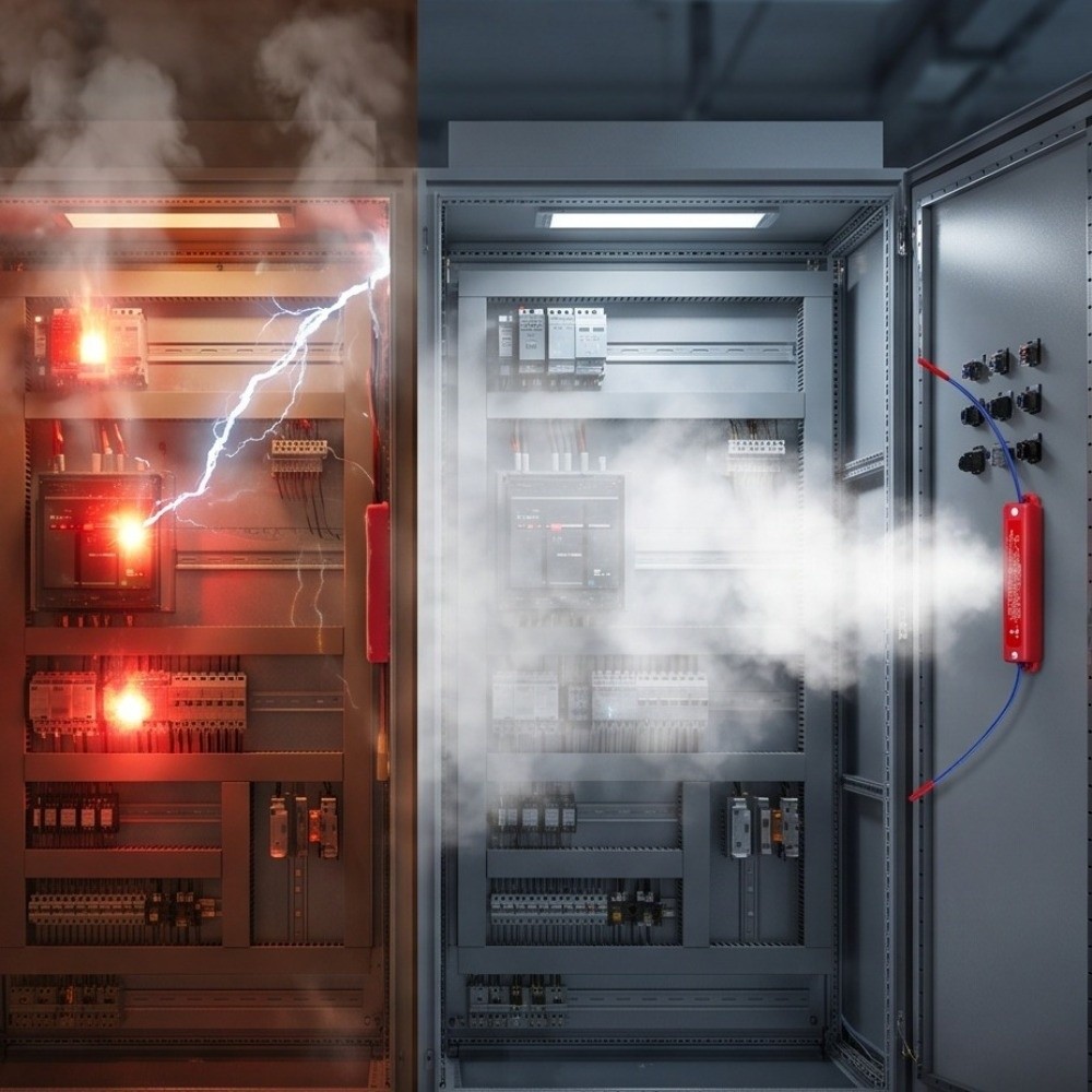 อุปกรณ์หน่วงไฟแบบสองสาย พร้อมร - Fire Extinguisher Small บทวิจารณ์และราคา