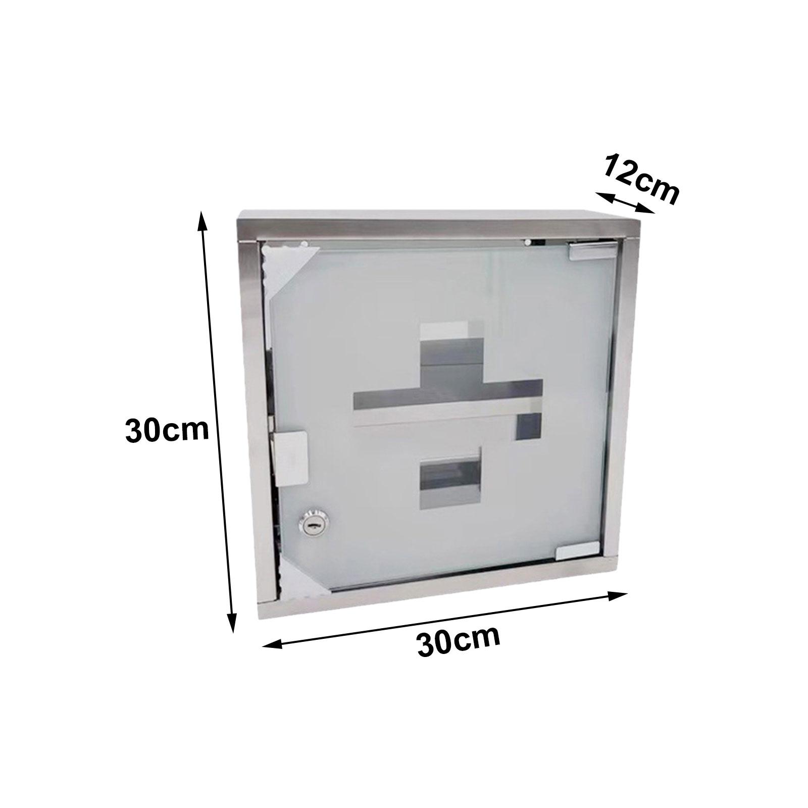 ตู้เก็บยาสแตนเลสพร้อมกุญแจล็อค - Medicine Cabinet Lock บทวิจารณ์และราคา