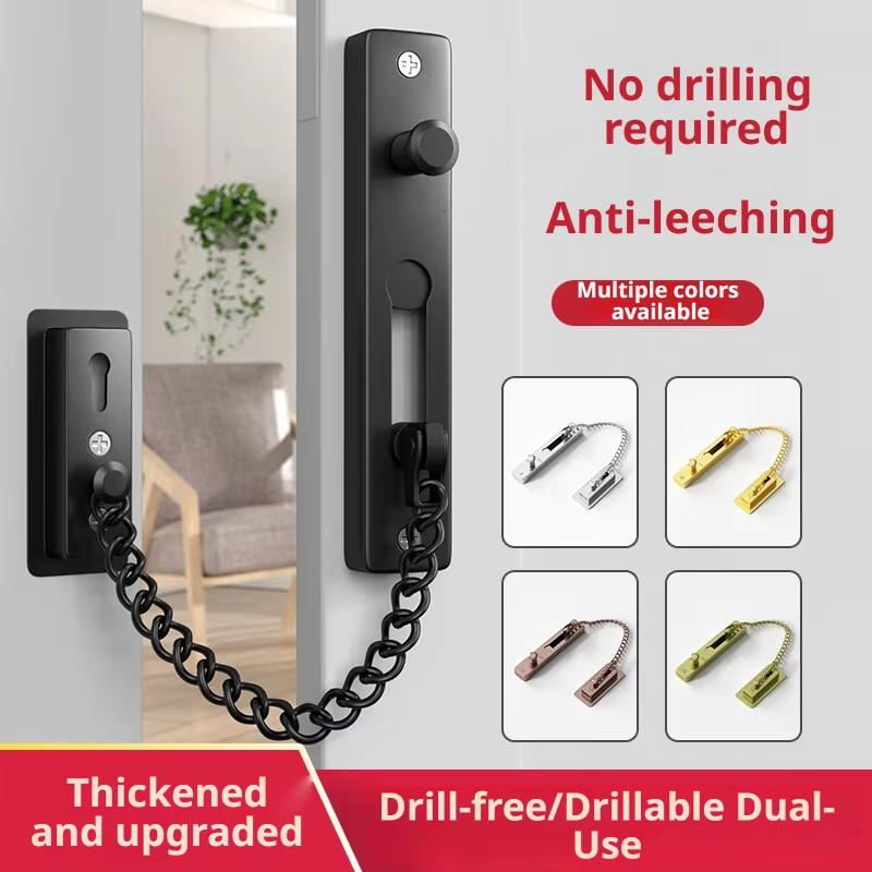 กุญแจสแตนเลสสตีล ทนทานต่อการเช - Security Chain Door บทวิจารณ์และราคา