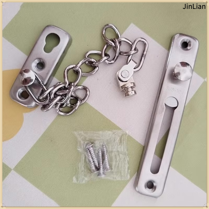 1 ชิ้น โซ่ประตูสเตนเลสสตีล ตัว - Security Chain Door บทวิจารณ์และราคา
