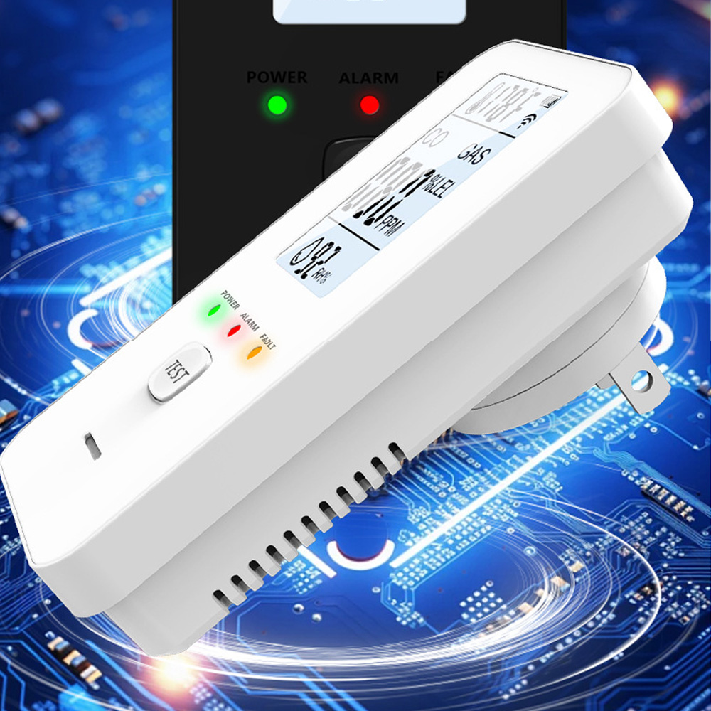 เครื่องตรวจจับก๊าซธรรมชาติและค - Co Detector Plug บทวิจารณ์และราคา