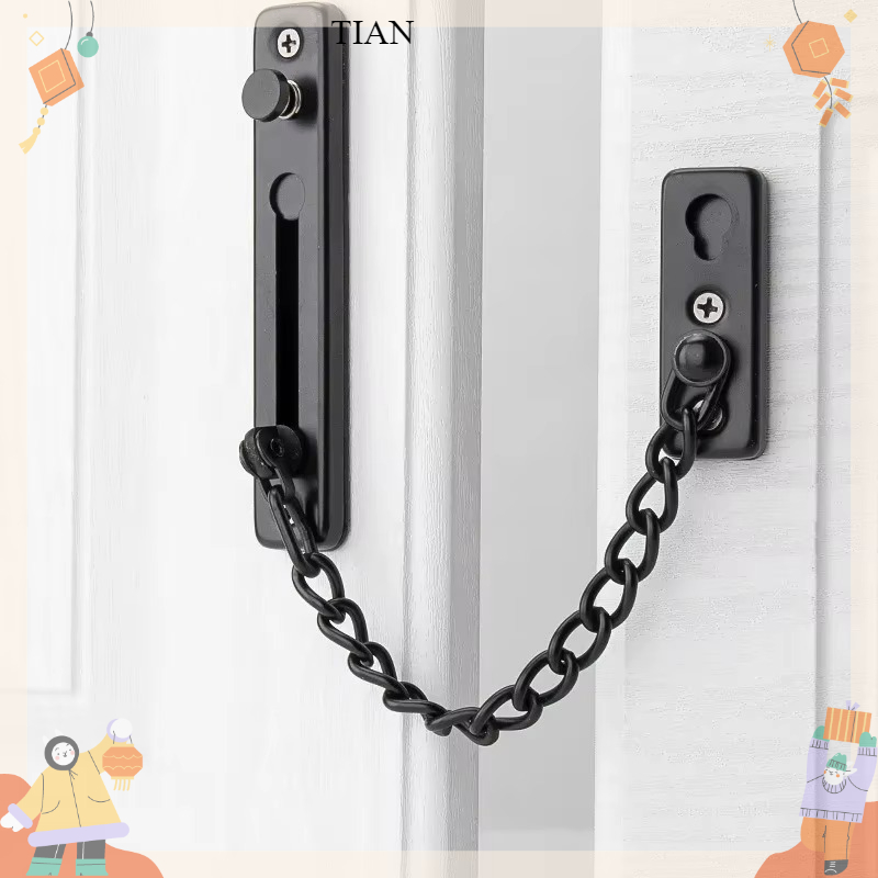 กุญแจสแตนเลสสตีล ทนทานต่อการเช - Security Chain Door บทวิจารณ์และราคา