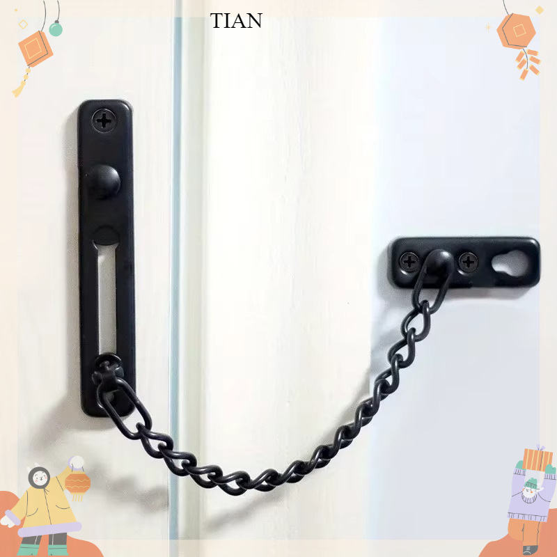 กุญแจสแตนเลสสตีล ทนทานต่อการเช - Security Chain Door บทวิจารณ์และราคา