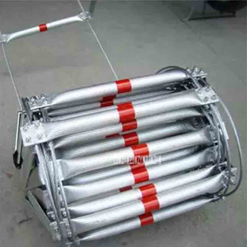ใหม่ 10 เมตรพับบันไดกู้ภัยอุปก - Fire Escape Ladder บทวิจารณ์และราคา