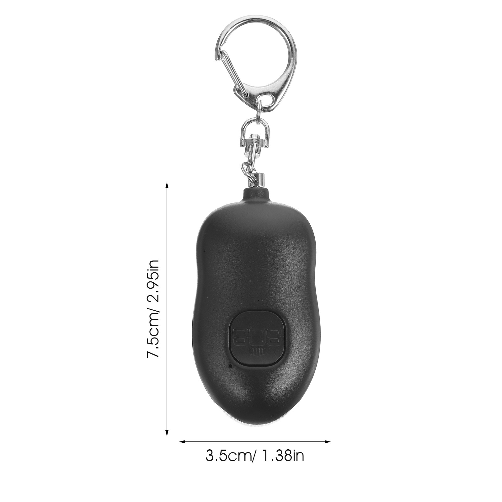 1 ชิ้น อุปกรณ์เตือนภัยส่วนบุคค - Personal Alarm Keychain บทวิจารณ์และราคา