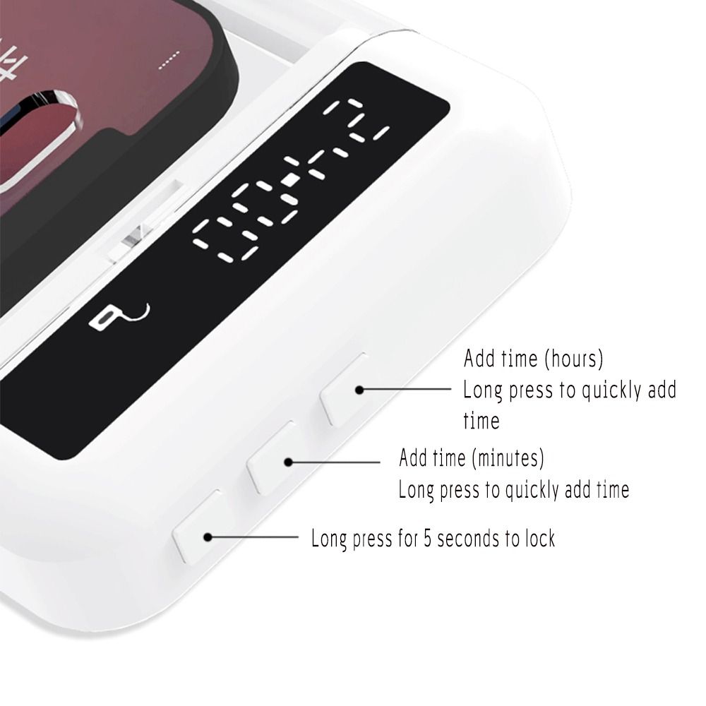กล่องล็อคโทรศัพท์แบบพกพาพร้อมต - Medicine Cabinet Lock บทวิจารณ์และราคา